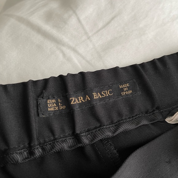 ZARA Flowy Box Pleated Pants - Picture 6 of 7